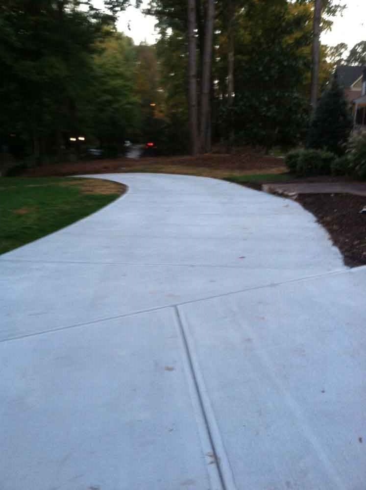 New Affordable Concrete Driveway Raleigh