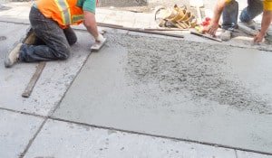 concrete driveways