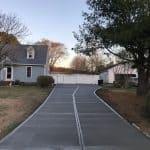 Concrete driveway 2