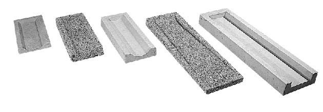concrete splash blocks